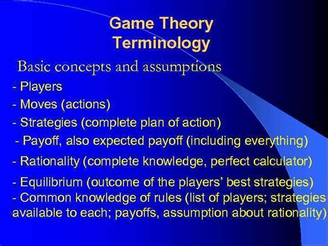 concept of the game|Game Theory: Basic Concepts and Terminology .
